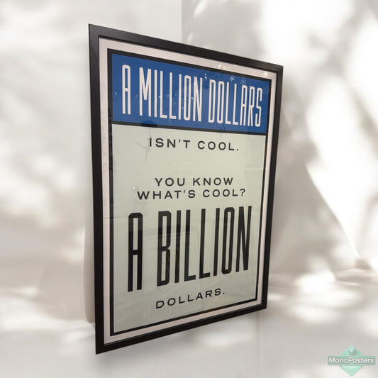 A Million Dollars Isn’t Cool.